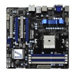 แอสร็อค 90-MXGM20-A0UAYZ Socket FM1 AMD A75 Chipset 100W Processors Support DDR3 4x