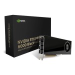 NVIDIA RTX PRO 6000 Blackwell Max-Q Workstation Edition GPU, 96GB GDDR7 ECC, 24,064 CUDA cores, 512-bit bus, PCIe 5.0 x16, 300W TDP, 4x DisplayPort 2.1, 1792 GB/s, 5th-gen Tensor + 4th-gen RT Cores for AI, rendering, and simulation workloads.