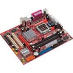 915GLM-V MSI Socket LGA 775 Intel 915GL Express + ICH6R Chipset Intel Pentium 4/ Celeron D Processors Support DDR 2x DIMM 4x SATA 1.50Gb/s Micro-ATX Motherboard