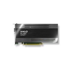 Passive Alveo U250 accelerator with 64GB DDR4, 33.3 INT8 TOPs, 2x QSFP28 for datacenter ML/video workloads.