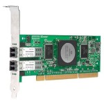 HP AD300A StorageTek LightPulse LPe11002 2-Ports Fibre Channel 4Gb/s PCI Express x4 Low Profile Host Bus Adapter