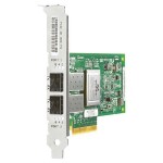 HP AH401A StorageWorks 82Q 2-Ports Fibre Channel 8Gb/s PCI Express 2.0 x8 Host Bus Adapter With Standard Bracket