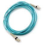 HPE AJ833A LC-LC Multimode OM3 2 Fiber 0.5m Fiber Optic Cable