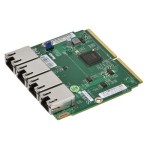 Supermicro AOC-MGP-I4 4-Port Gigabit Ethernet Controller Card - Super I/O Module (SIOM) Form Factor