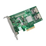 Supermicro AOC-SASLP-MV8 8-Ports SAS 3Gb/s PCI Express 16MB Cache RAID Controller