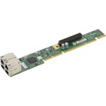 SuperMicro AOC-UR-I4G Supermicro 1U Ultra Riser Card 4X 1G Base-T Ports / PCI ExpressX8 For Supermicro Superserver 119 ( Cse-119U ) ( 1028Ux-Cr-Ll1)