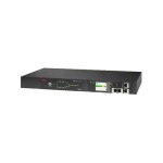 APC AP4434A NetShelter 2x IEC 60320 C20 16A 8x IEC 60320 C13 1x IEC 60320 C19 208V AC 20A 1U Rack-mountable Automatic Transfer Switch