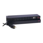 APC AP7901 120V 20A 8 NEMA 5-20R 1U Rackmount Power Distribution Unit