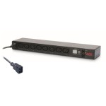 APC AP7921B NetShelter Switched 3700-Watts 230V 16A 8 C13 Outlets 1U Rackmount Power Distribution Unit