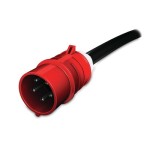 APC AP8881 NetShelter Metered Rack PDU, 0U, 3PH, 11kW 230V 16A or 11kW 230V 16A, 36 C13 and 6 C19 outlets, IEC 309 3P+N+PE cord