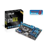 Asus B75M-A Socket LGA1155 Intel B75 Chipset Micro-ATX System Board (Motherboard)