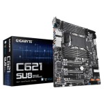 Gigabyte C621-SU8 Socket LGA3647 Intel C621 Chipset ATX System Board (Motherboard) Supports 1st/2nd Gen Xeon Scalable DDR4 8x DIMM