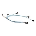 SUPERMICRO CBL-0188L - Supermicro Internal iPASS to 4 SATA 64/54/44/34cm