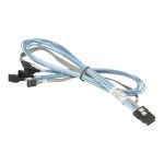 Supermicro CBL-0294L-01 MiniSAS to 4 SATA Reverse Breakout Crossover Cable