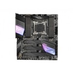 MSI CREATORX299 CREATOR X299 LGA2066/ Intel X299/ DDR4/ 4-Way CrossFire & 4-Way SLI/ SATA3 / USB3.2/ M.2/ A&GbE/ E-ATX Motherboard