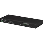Aten CS1716A 16 x Port SPDB-15 Female + 1 x Port SPDB-18 Male Console KVM Switch with Daisy-Chain Port