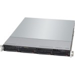 SuperMicro CSE-815TQ-600WB 1U Rack-mount Server Chassis 600-Watts PS 4x 3.5in Hot-Swap Server Case