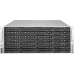 Supermicro CSE-846BE2C-R1K03JBOD 4U Storage JBOD Chassis with capacity 24 x 3.5" hot-swappable HDDs bays