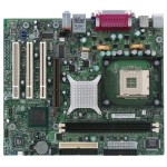 D845GERG2 Intel Motherboard Socket 478 533MHz FSB DDR micro ATX Audio Video LAN