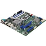 ASRock E3C242D4U2-2T Socket LGA1151 Intel C242 Chipset Micro-ATX System Board (Motherboard) Supports Xeon E-2100/E-2200 Series DDR4 4x DIMM