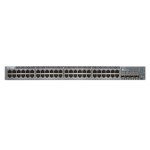 JUNIPER EX3400-48T-AFI - EX3400 48-port 10/100/1000BASE-T, 4 x 1/10GbE SFP/SFP+, 2 x 40GbE QSFP+, redundant fans, back-to-front airflow, 1 AC PSU