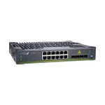JUNIPER EX4100-F-12T - 12-port 10/100/1000BASE-T switch, 2x100Mb/1GbE/2.5GbE/ 5GbE/10GbE uplinks, 4x10GbE stacking/uplink ports, with Standard SW