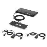 Belkin F1DN202MOD-PP-4 2 x Ports Dual Head DP Modular Secure KVM Switch