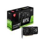 MSI G3050V2X6C GeForce RTX 3050 VENTUS 2X OC 6GB GDDR6 96-Bit PCI Express 4.0 x16 1-DisplayPort 2-HDMI Dual-Slot Graphics Card