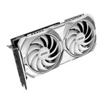 MSI G407TV2XW12C GeForce RTX 4070 Ti VENTUS 2X WHITE OC 12GB GDDR6X/192-Bit PCIe 4.0 3-DisplayPort 1-HDMI Graphics Card