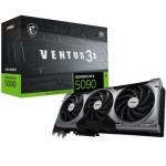 MSI G5090-32V3C GeForce RTX 5090 VENTUS 3X OC 32GB GDDR7 512-Bit PCI Express 5.0 x16 3-DisplayPort 1-HDMI 1x 16-Pin Triple-Slot Graphics Card