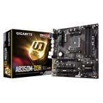 GA-AB350M-D3H (rev. 1.0) Gigabyte Socket AM4 AMD B350 Chipset AMD Ryzen Processor / AMD 7th Generation A-Series/ Athlon Processors Support DDR4 4x DIMM 4x SATA 6.0Gb/s Micro-ATX Motherboard