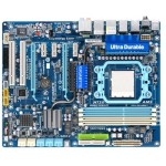 GA-MA790FXT-UD5P Gigabyte Socket AM3 AMD 790FX/ SB750 Chipset AMD Phenom II X4/ AMD Phenom II X3/ Processors Support DDR3 4x DIMM 6x SATA 3.0Gb/s ATX Motherboard