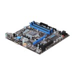 MSI H55M-E33 Desktop Motherboard Intel Chipset Micro ATX 16GB DDR3 SDRAM Ultra ATA/133 (ATA-7) Serial ATA/300 7.1