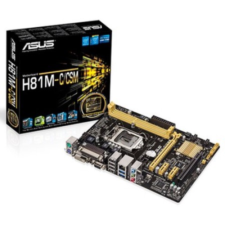 ASUS H81M-C/CSM Motherboard Micro ATX H81 LGA1150