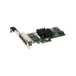 Intel I350-T4V2 Gigabit Ethernet Plug-in Card - Gen 2.1 PCIe x4 Four-Port Low-Profile