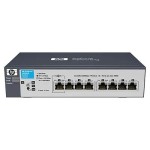 HP J9449A - HP OfficeConnect 1810-8G 8-Port Switch (8x1G BASE-T) with External PSU