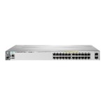 HP J9573A - HP Aruba 3800-24G 24-Port PoE Switch (24x1G BASE-T PoE, 2xSFP+) with 1x1000w PSU