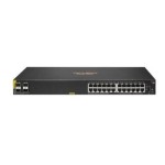 HP JL677A - HP Aruba CX 6100 24-Port PoE Switch (24x1G BASE-T PoE,4xSFP+) with Integrated PSU