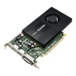 Nvidia K2200 Quadro 4GB GDDR5 128-Bit PCI Express 2.0 x16 Dual Link DVI/ DisplayPort Video Graphics Card