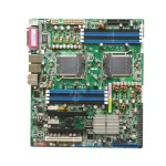 KFN5-DSLI ASUS Socket F Nvidia nForce Professional 3600/3050 Chipset AMD Opteron 2000 Series Processors Support DDR2 8x DIMM 6x SATA 3.0Gb/s SSI EEB Server Motherboard