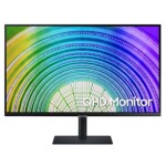 SAMSUNG LS32A600UUNXGO S60UA S32A600UUN ViewFinity 32" Flat 75Hz HDR10 QHD AMD FreeSync USB-C Monitor with Fully Adjustable Stand