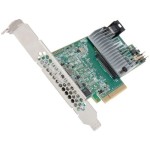 Broadcom LSI00414 MegaRAID 4-Ports SAS/SATA PCI Express 3.0 1GB Cache Low Profile RAID Controller Card