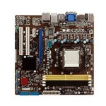 Asus M2N68-VM Socket AM2+/AM2 Nvidia GeForce 7050PV Chipset Micro-ATX System Board (Motherboard)