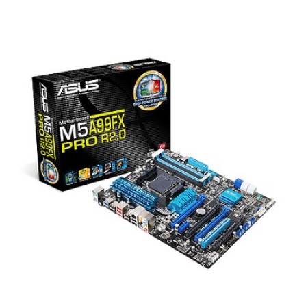 Asus M5A99FX Pro R2.0 Socket AM3+ AMD 990FX Chipset ATX System Board (Motherboard)