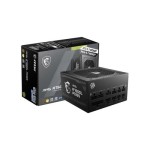 MSI MAGA750GLPCIE5 MAG A750GL PCIE5 750-Watts ATX 3.0 80 Plus Gold Power Supply