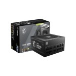 MSI MAG A850GL PCIE5 Power Supply unit 850W 20+4 pin ATX Black
