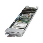 Supermicro MBI-310T-4T2N 3U/6U 1 Node MicroBlade Server with 2x 2.5" U.2 SATA/NVMe Drives, 1 SATA3/NVMe (PCIe 3.0 from PCH), and 1 NVMe (PCIe 4.0)