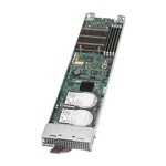 Supermicro MBI-6119M-T2N 3U/6U 1 Node MicroBlade Server with 2x 2.5" NVMe/SATA3 Drives and 1 PCI-E 3.0 x4/SATA3, 1x SATADOM