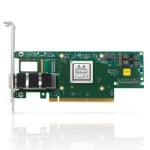 MELLANOX MCX653105A-ECAT - Mellanox ConnectX-6 VPI Single Port HDR100 100Gbps/s InfiniBand & Ethernet Adapter Card, PCIe 3.0/4.0 x16