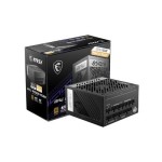 MSI MPGA1000GPCIE5 1000-Watts 100-240V AC 50-60Hz 80-Plus Gold Modular Internal Power Supply